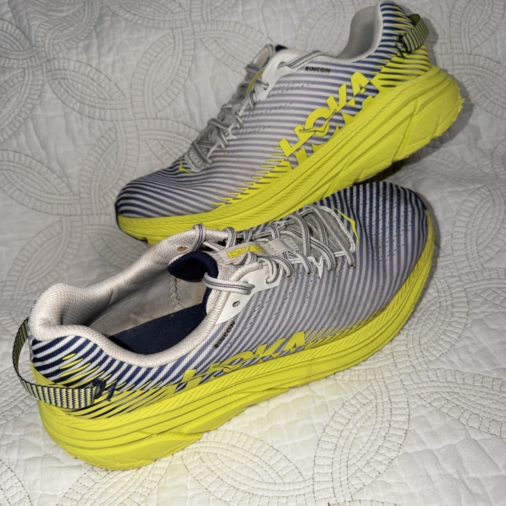 Hoka One One Rincon 2 Shoes Men's 10.5 Lightweight Running Sneakers
